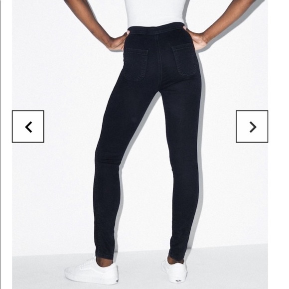 American apparel black easy jean - Picture 2 of 3